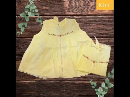 KEMI ALICE | NEWBORN DRESS | 100% COTTON | EXPORT QUALITY (2)