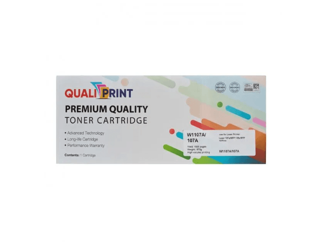 Quali Print W1107A Toner Cartridge