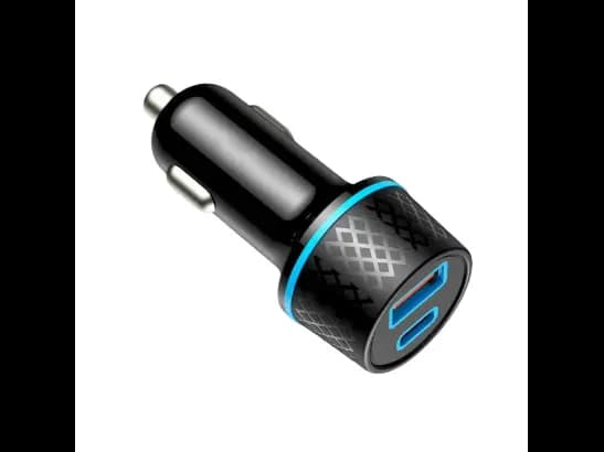 PD 38W PD & Fast Car Charger – Black