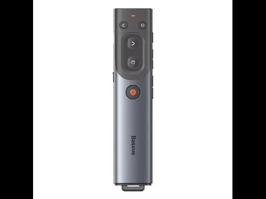 Baseus Orange Dot AI Wireless Presenter – Grey- 6 Months Warranty (6)