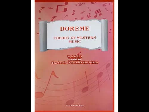DOREME – Grade 08 Theory of Western Music Work Book 3