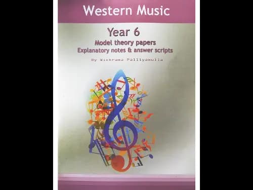 Western Music Year – 06 (Model theory papers)