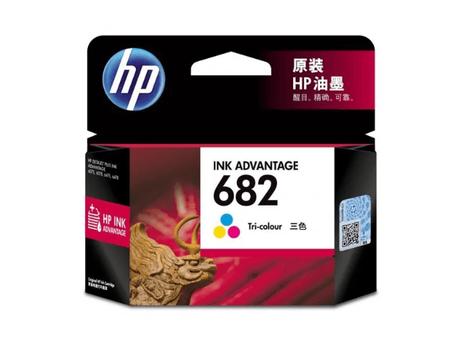 HP 682 Tri-color Ink Cartridge