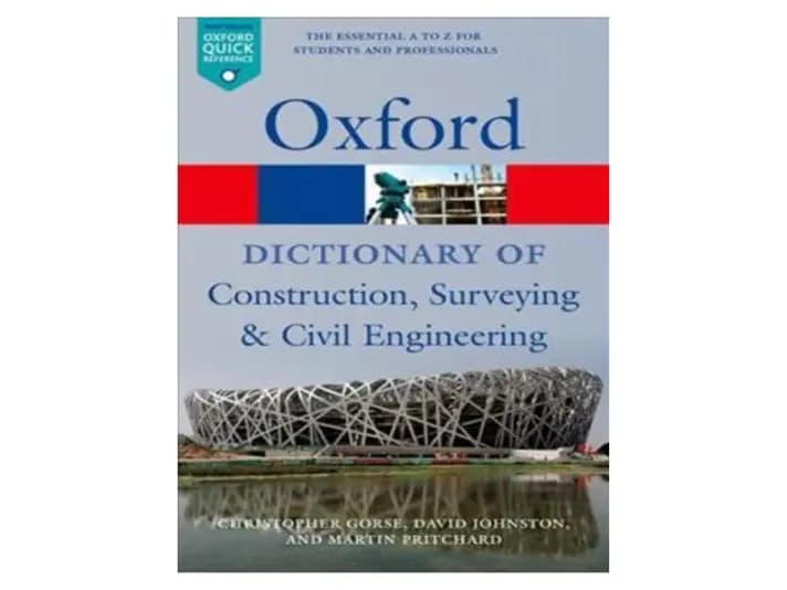 Oxford Dictionary of Construction by Christopher