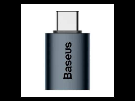 Baseus Type-C to USB Ingenuity Series Mini OTG Adaptor 3.1 – Blue – 6 Months Warranty