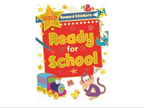 Gold Reward Stickers Ready For School Activity Book - 9780709724100