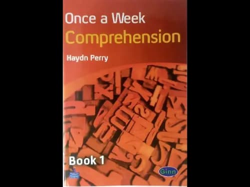 Once a Week Comprehension – Book 1
