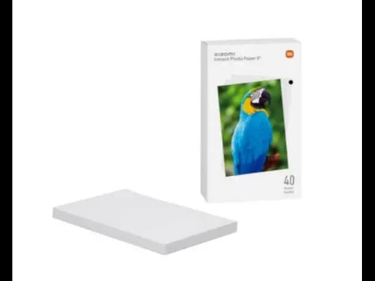Xiaomi SD20 Instant Photo Paper 6″ 40 Sheets with High-quality Instant Photo Paper , High-definition Heat-sublimation Photo Paper , 6″ Photo Size is Ideal for Portraits