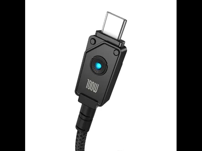 Baseus 1m Unbreakable Series Fast Charging Data Cable Type-C to Type-C 100W Cluster Black – P10355800111-00 – 6 Months Warranty (7)