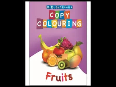 Copy Colouring – Fruits