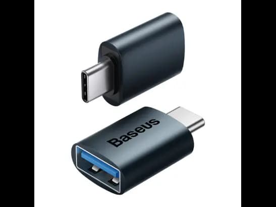 Baseus Type-C to USB Ingenuity Series Mini OTG Adaptor 3.1 – Blue – 6 Months Warranty (3)