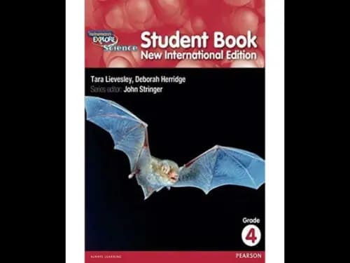 Heinemann Explore Science Student Book New International Edition Grade 4