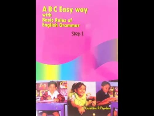A B C Easy way with Basic Rules of English Grammar – Step1