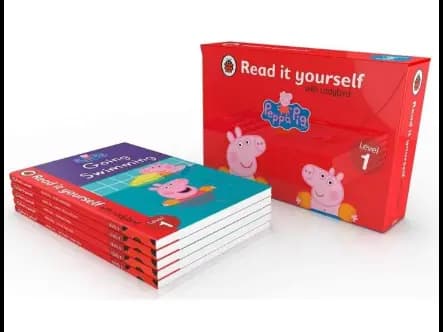 Peppa Pig Read It Yourself With Ladybird Tuck Box Set Level 1 (Set Of 5 Books)