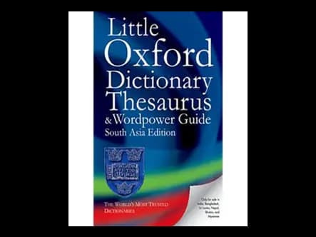 Little Oxford Dictionary Thesaurus & Wordpower Guide (South Asia Edition)