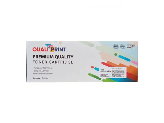 Quali Print CE278A/CRG326/CRG-328 Toner Cartridge