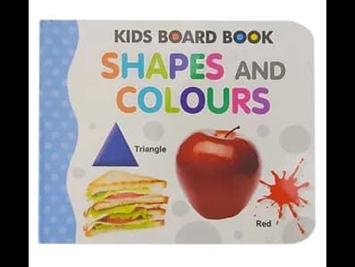KIDS BOARD BOOK SHAPES AND COLOURS