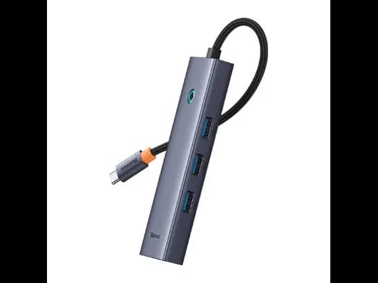 Baseus 6-Port Type-C HUB Flite Series Docking Station – Space Grey – 6 Months Warranty (2)
