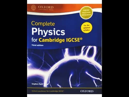 Complete Physics for Cambridge IGCSE (3rd Edition)