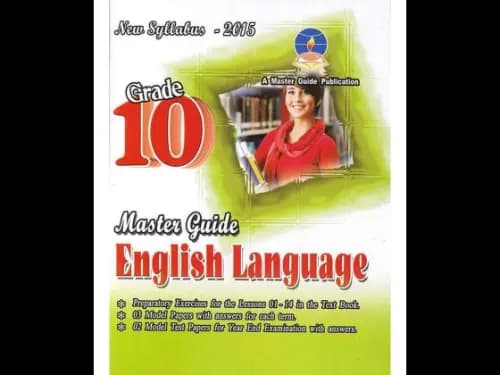 English Grade 10 (Master Guide)