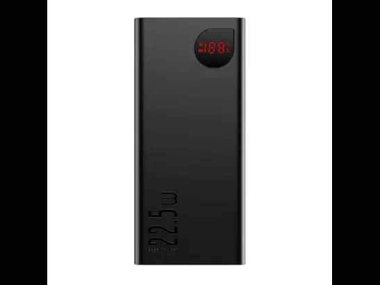 Baseus 10000mAh 22.5W Adaman Metal Digital Display Quick Charge Power Bank - PPAD000001