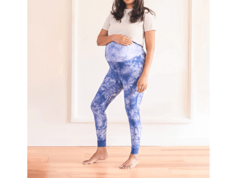 KEMI BLUSH MUMMY LEGGINGS