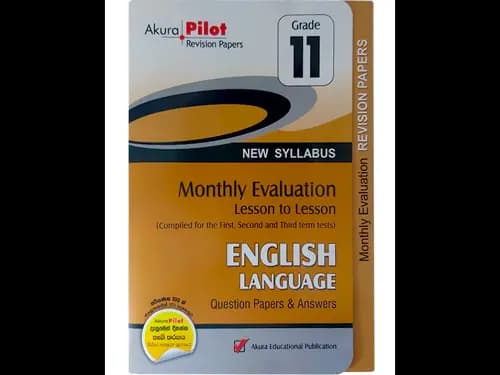 11 English Monthly Evaluation