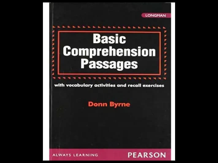 Basic Comprehension Passages