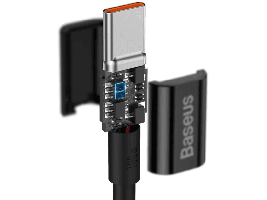 Baseus Fast Charging Data Cable Type-C to Type-C-100W -1m-Superior Series-Black- CATYS-B01- 6 Months Warranty (2)