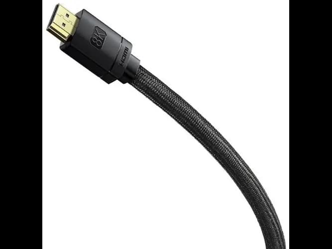 Baseus 3M 8K High Definition Series HDMI to HDMI Adapter Cable Black, 8K 60Hz, 3D, HDR, 48Gbps, – CAKGQ-L01 – 6 Months Warranty (4)