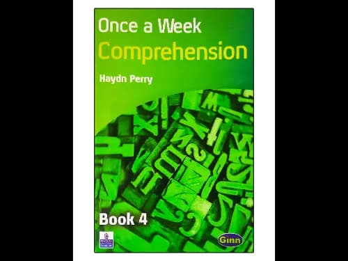 Once A Week Comprehension – Book 4