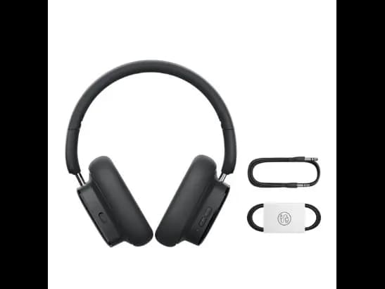 Baseus Bowie H1i Noise-Cancellation Wireless Headphones – Cluster Black – 6 Months Warranty -A00050402113-00 (3)