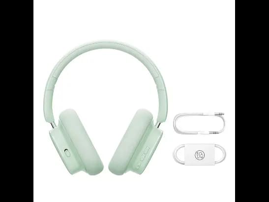 Baseus Bowie H1i Noise-Cancellation Wireless Headphones – Natural Green - A00050401632-00 (4)