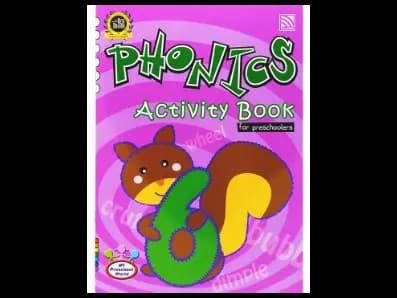 Phonics Activity Book 6 For Preschoolers