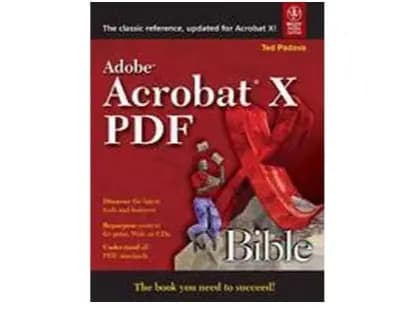 Adobe Acrobat X PDF Bible - 9788126530687