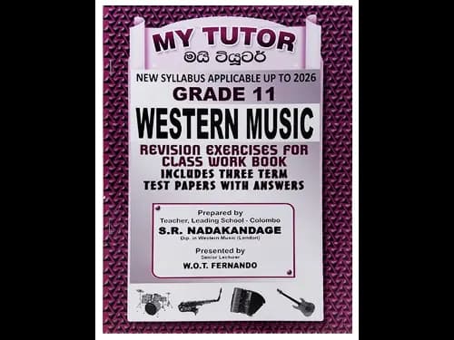 MY TUTOR – GRADE 11 WESTERN MUSIC