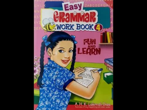 Easy GRAMMAR WORK BOOK 4 FUN AND LEARN