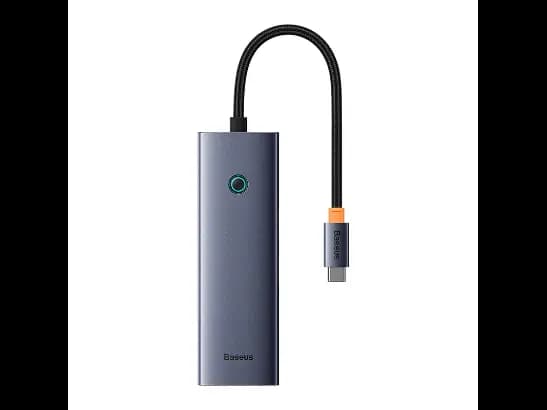 Baseus 4-Port HUB Flite Series Type-C to USB3.0*3   RJ45*1 – Space Grey – 6 Months Warranty (2)