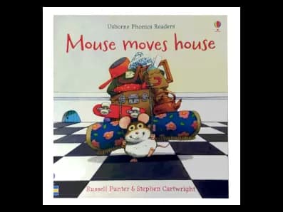 Usborne Phonics Readers: Mouse moves house