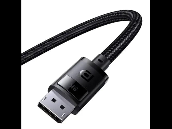 Baseus 2m High Definition Series DP 8K to DP 8K Adapter Cable Cluster Black – B00633706111-02 – 6 Months Warranty (3)