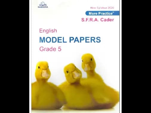New Millennium English Model Test Papers Grade 4