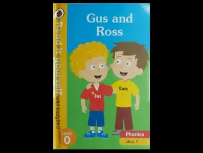 READ IT YOURSELF WITH LADYBIRD LEVEL 0 GUS AND ROSS PHONICS STEP 4