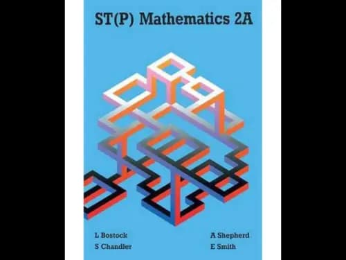 St(P) Mathematics 2a