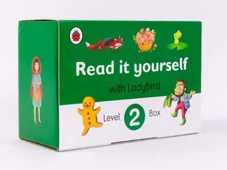 Ladybird Read It Yourself Tuck Box Level 2 (Set Of 10 Books)