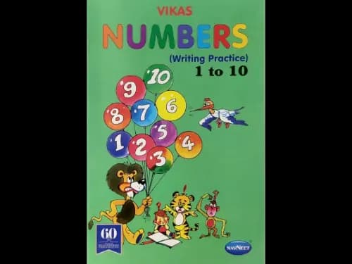 VIKAS NUMBERS (writing practice) 1 to 10