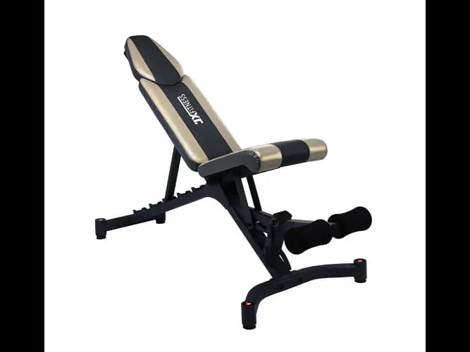 MULTI PURPOSE WORKOUT BENCH - High density support foams , Padded Backrest with 2 years warranty