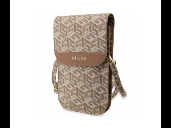 Guess Universal Phone Pouch/Wallet Gcube Stripe - High-quality synthetic leather  with 19×11.5x2cm dimension (2)