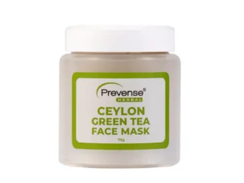 Prevense Ceylon Green Tea Mask with applicator  - PREVENSE