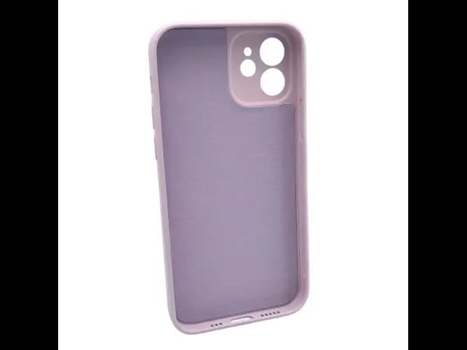 Purple iPhone12 soft case phone cover (2)