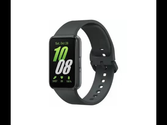 Samsung SM-R390 Galaxy Fit 3 Gray - Up to 13 days on a single charge , 1.6″ large AMOLED display , Tracking sleep and over 100 exercises with 6 months warranty